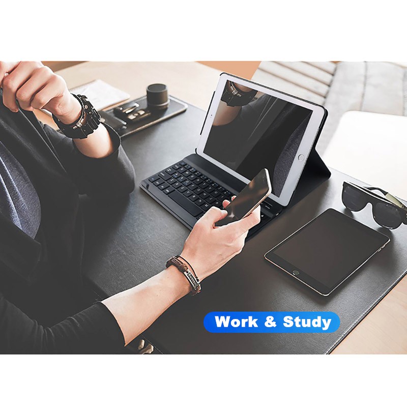 iPad Leather Cover with iPad Keyboard Pen Slot For iPad 5th 6th Gen 10.2 iPad 7th Gen Air 123 Mini 12345 iPad Pro 11 2020 Pro9.7 10.5 | BigBuy360 - bigbuy360.vn