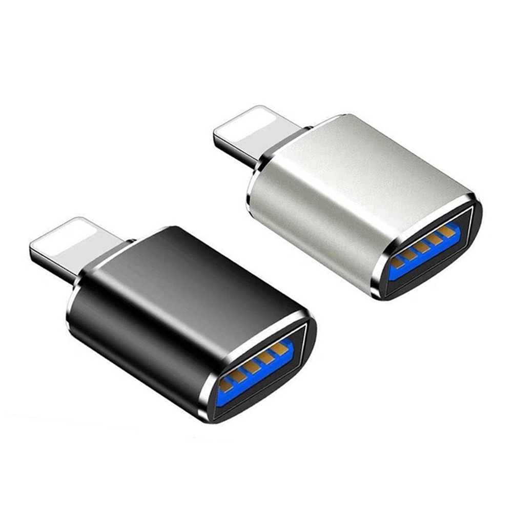 Lightning to USB OTG Camera Adapter USB 3.0 Female Connector for iPhone to USB Data USB Disk | BigBuy360 - bigbuy360.vn