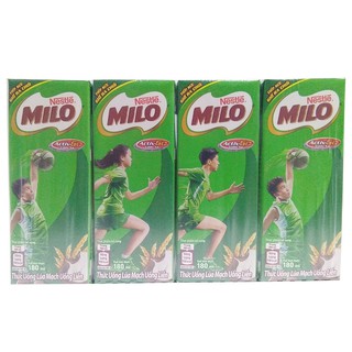 [HCM] Sữa Nestle MILO Nước (4 Hộp x 180ml)