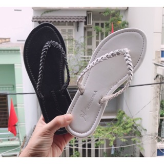 🎈SALE MẠNH🎈Dép lê xỏ ngón nữ, quai bính cách điệu xinh cực