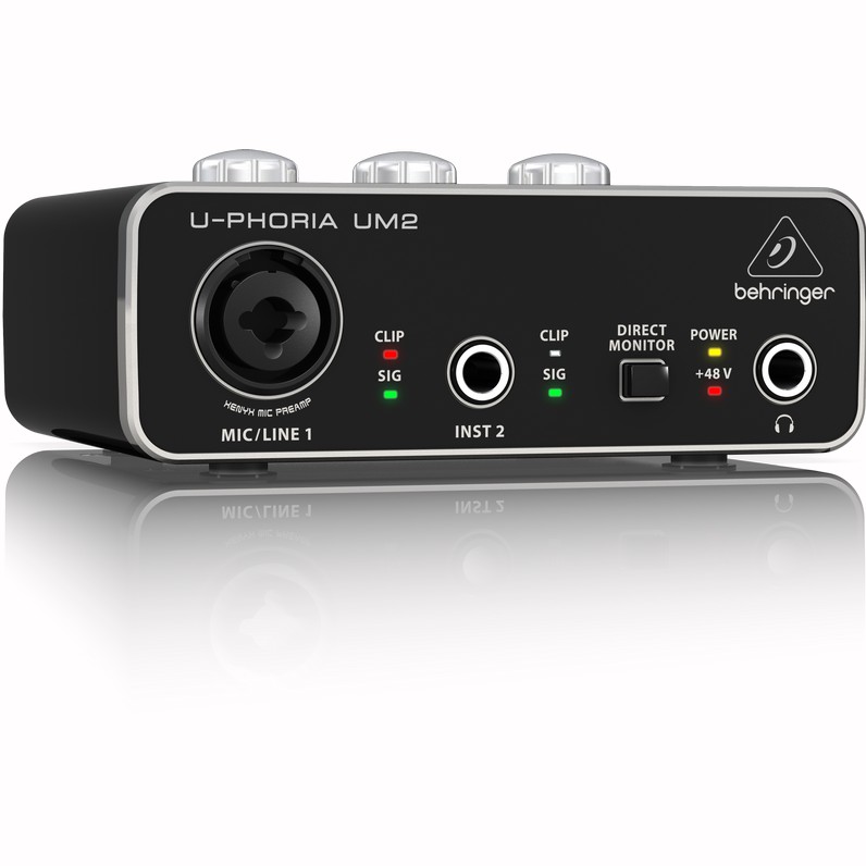 Behringer U-Phoria UM2 - Card Sound USB Thu Âm