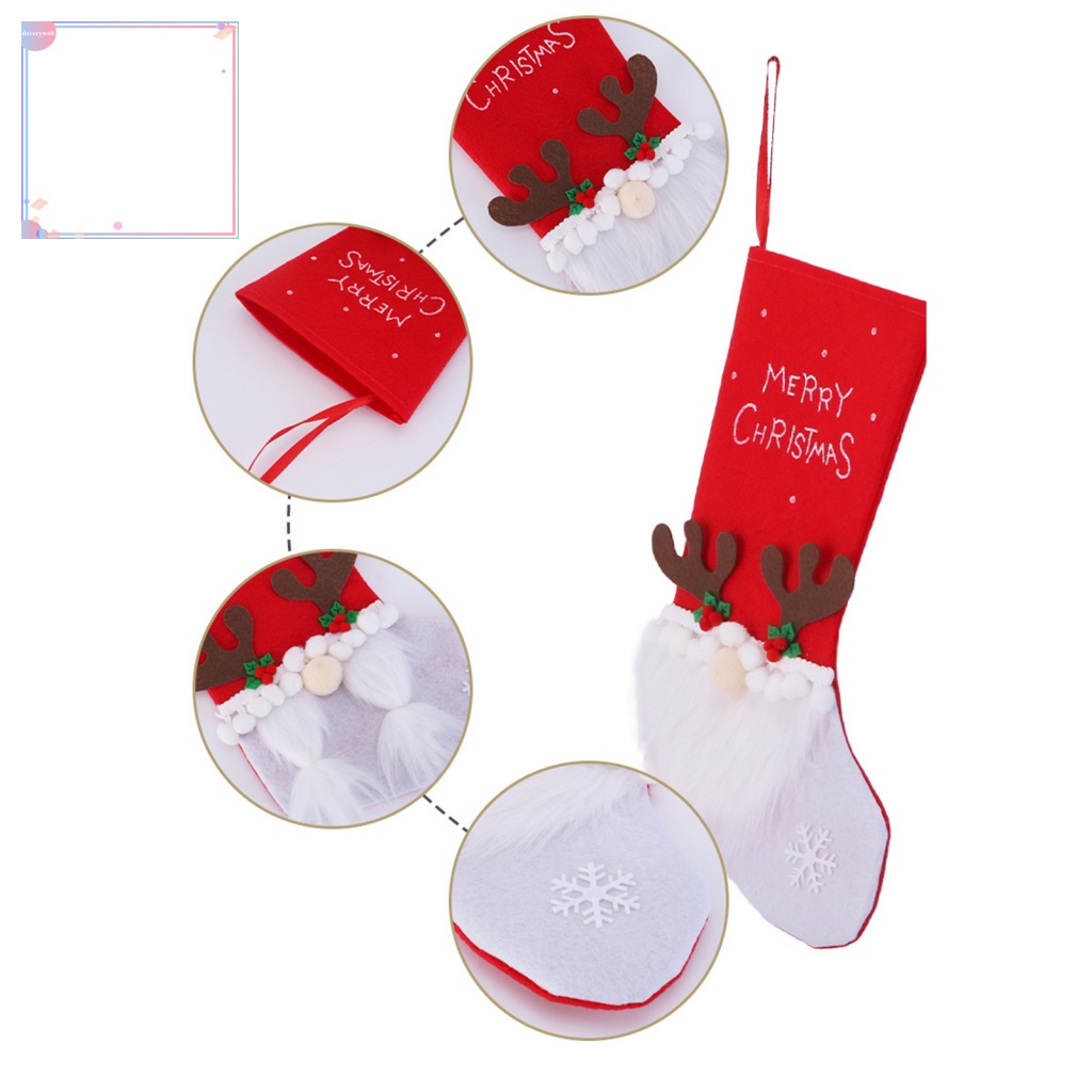 Túi Đựng Kẹo Trang Trí Cây Thông Giáng Sinh