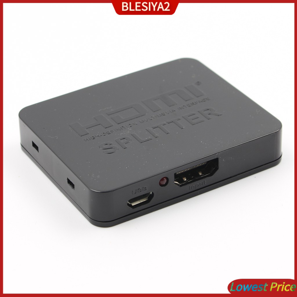 Bộ Khuếch Đại Tín Hiệu 3D 1080P 2 Trong 1 Cho Màn Hình Kép Màu Đen