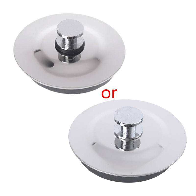 Nút Chặn Lỗ Thoát Nước Bồn Rửa Bằng Cao Su Và Inox