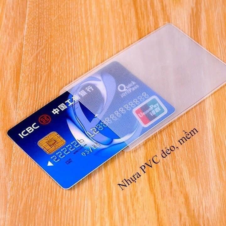 COMBO 20 CHIẾC BỌC CCCD /Bọc bảo vệ thẻ căn cước công dân, thẻ ngân hàng, thẻ tín dụng, bằng lái xe không thấm nước