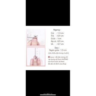 [MẪU TRENDY] NAILBOX MÓNG ÚP THIẾT KẾ THEO YÊU CẦU