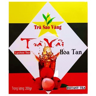 trà vải hòa tan Sao Vàng 500g