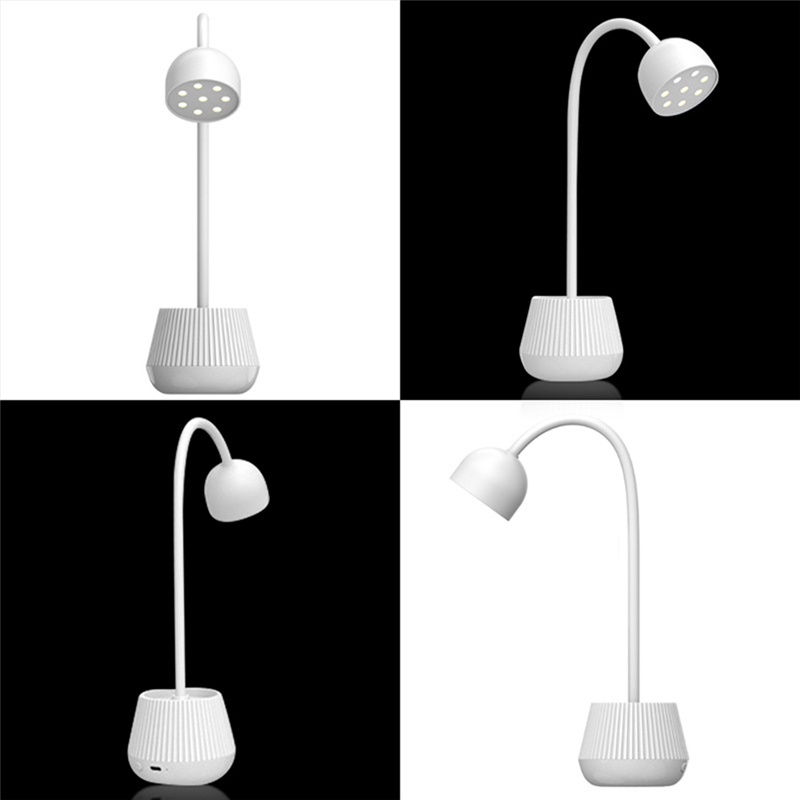 Đèn UV/LED Làm Khô Móng 8 Hạt Nhanh Chóng Có Thể Sạc Lại