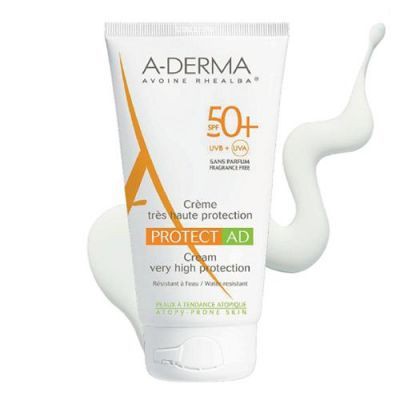 Kem chống nắng cho da nhạy cảm A-derma Protect AD SPF 50+ UVB/UVA