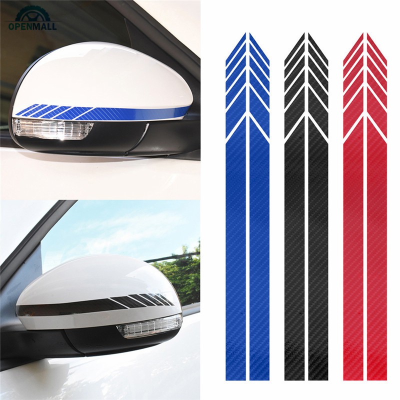 Bộ 2 nhãn dán trang trí gương chiếu hậu xe hơi ( trái - phải ) tiện lợi