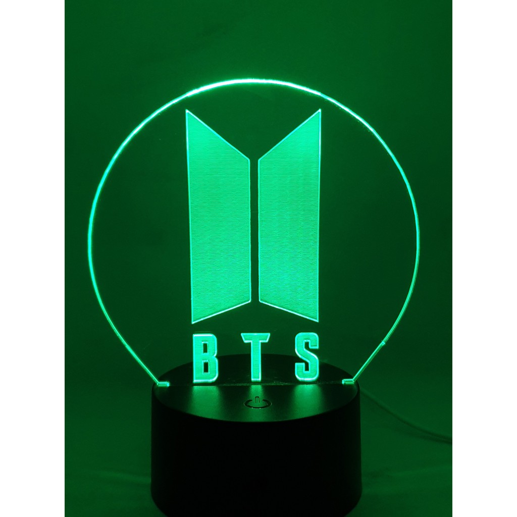 Đèn ngủ BTS đèn phát sáng BTS mica để bàn ARMy thiết kế thông minh, tiện lợi | BigBuy360 - bigbuy360.vn