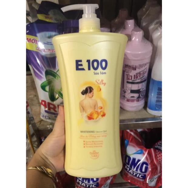 SỮA TẮM E100 SILKY vàng 1,2ML và 800ML | BigBuy360 - bigbuy360.vn