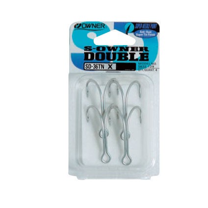 Lưỡi câu đôi Owner Double Hooks SD-36TN