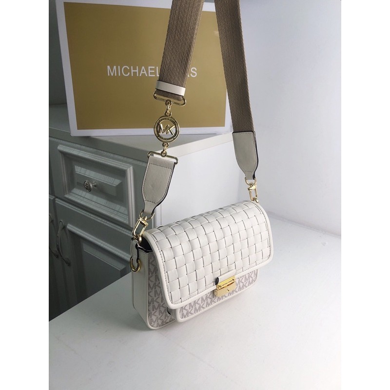 Túi đeo chéo nữ Michael*Kors Bradshaw Medium Logo Veske cao cấp nhập khẩu Hàn Quốc mới nhất 2021