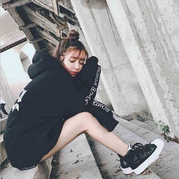 Áo Khoác Unisex Hoodie In Chữ SK Nón 2 Lớp Free Size dưới 70Kg AK04