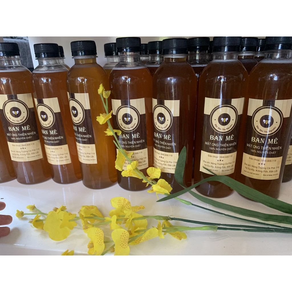 [Siêu Khuyến Mãi] MẬT ONG Hoa rừng Nguyên Chất 100% nguyên chất nhiều công dụng tốt cho sức khỏe