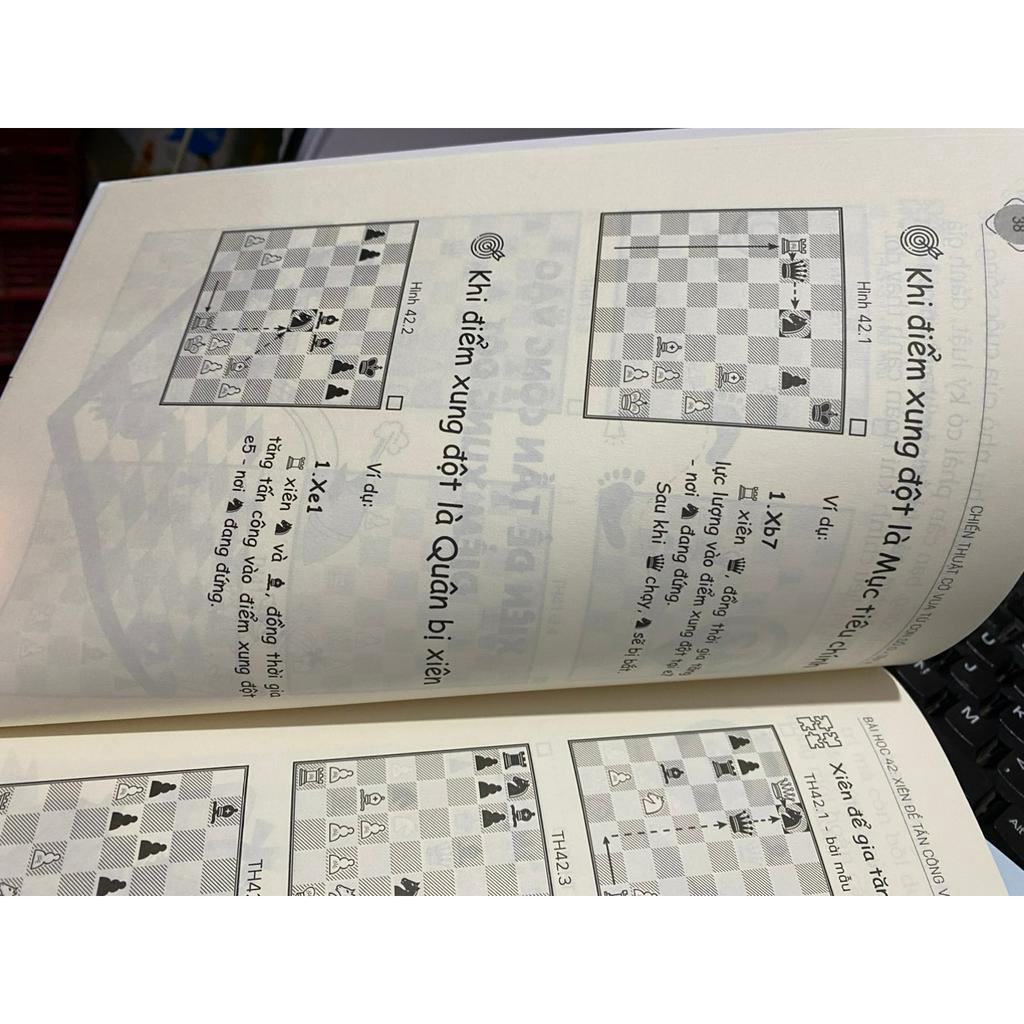 Sách - Chiến thuật cờ vua từ con số 0 tập 1,2,3,4,5,6 ( lẻ tùy chọn )