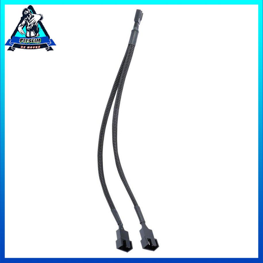 Bộ chia dây Bo mạch chủ Mở rộng Cooler Bộ chuyển đổi nguồn Cáp 3Pin Quạt [8/14]