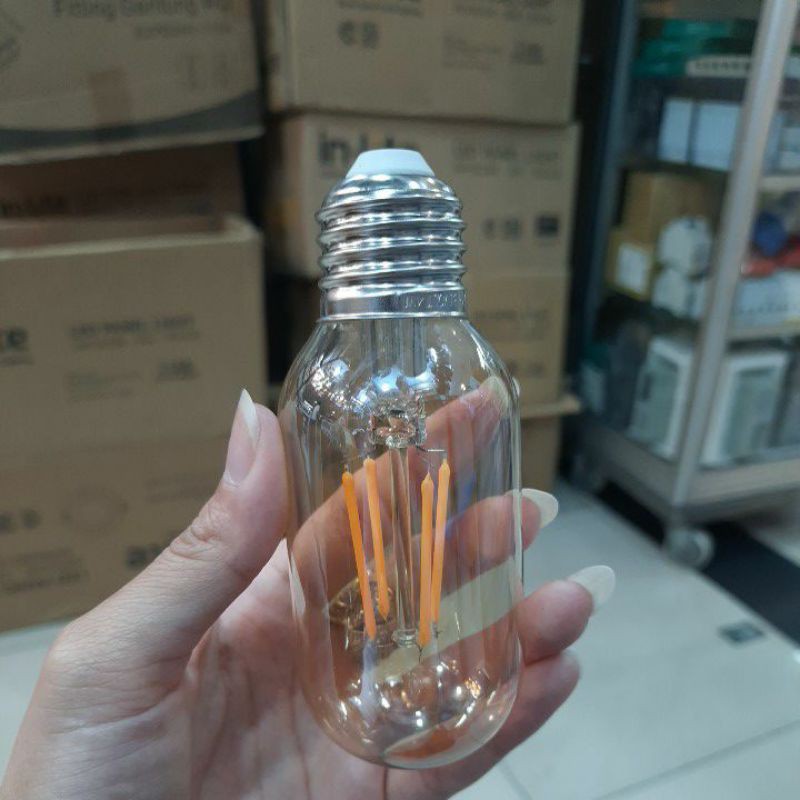 Dây Đèn Led Sợi Tóc 4 Watt Edison Trang Trí Quán Cà Phê