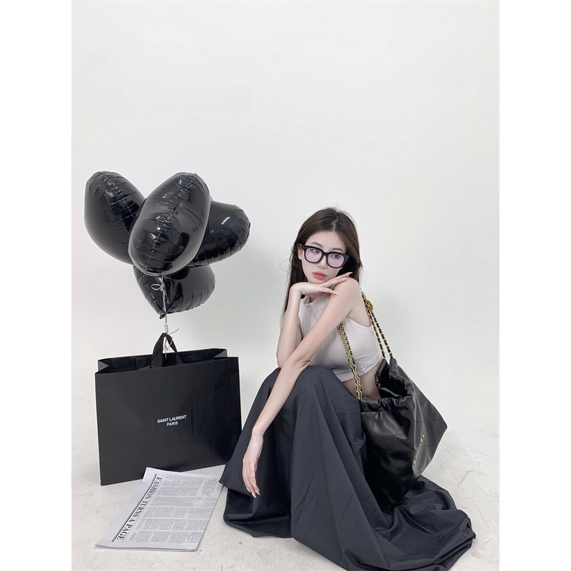 Áo Thun Không Tay Dáng Ôm / Váy Xám Thời Trang Hàn Quốc