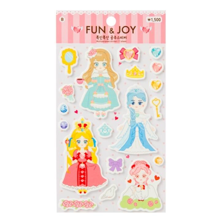 Sticker ARTBOX Hàn Quốc Hình Công Chúa Trang Trí Xinh Xắn