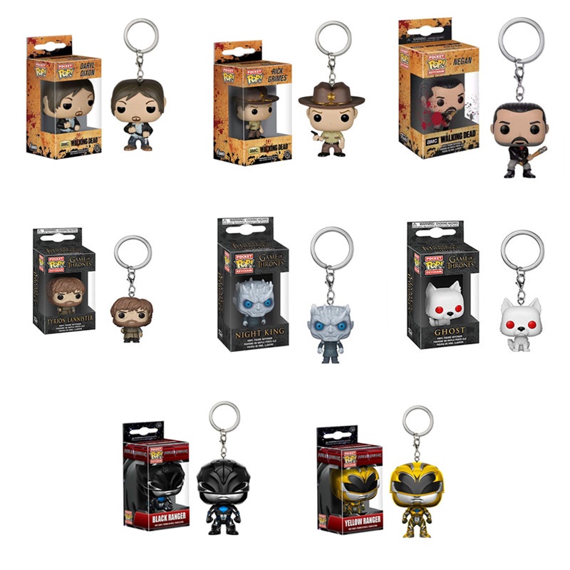 Móc Khóa Funko POP Nhân Vật Phim The Walking Dead