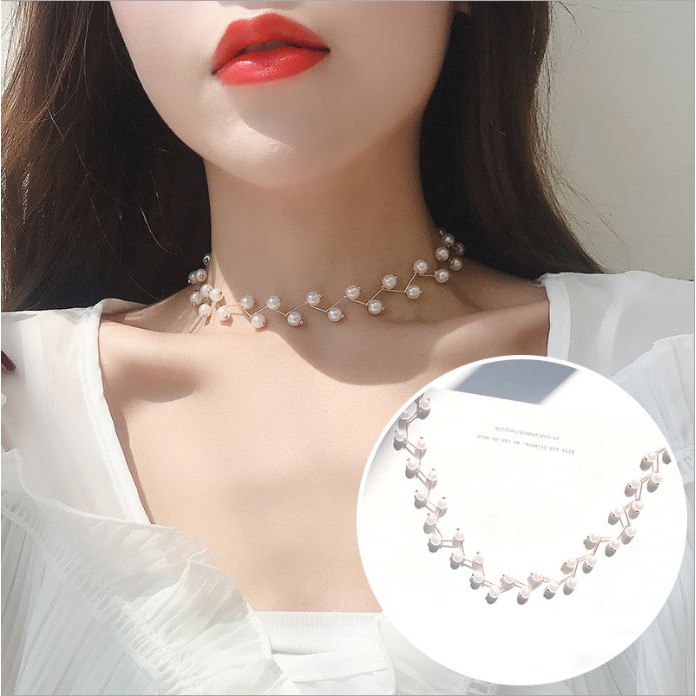 Choker Nữ Phong Cách, Cá Tính - Vòng Cổ Nữ Phong Cách Hàn Quốc Siêu Cute.