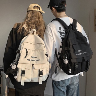 BaLo Nam Nữ Thời Trang Ulzzang Đi Học, Du Lịch, Cá Tính BL011 Balo basic khóa