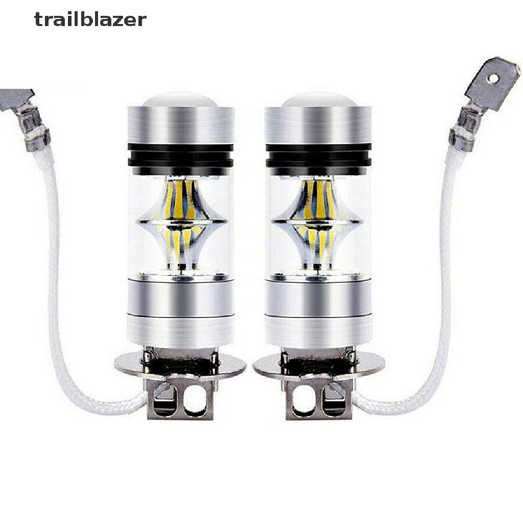 Đèn Pha LED Phá Sương Mù 100W H3 12 / 24V Chuyên Dụng Cho Xe Hơi