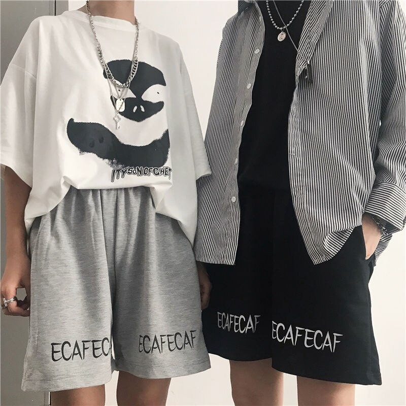 Quần Short Thun Nam Nữ Tiger.86 ECAFECAF, Quần Đùi Unisex SH08