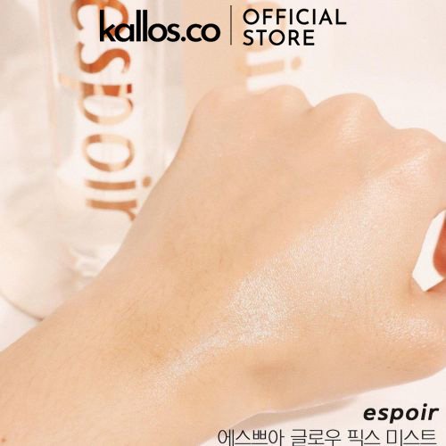 [TEM BILL CHÍNH HÃNG] Xịt Khoá Nền Espoir Full Day Setting Fixer, Glow Fix Mist | BigBuy360 - bigbuy360.vn