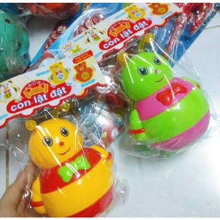 ( Có đèn có Nhạc) Đồ chơi con lật đật dùng Pin đáng yêu cho bé
