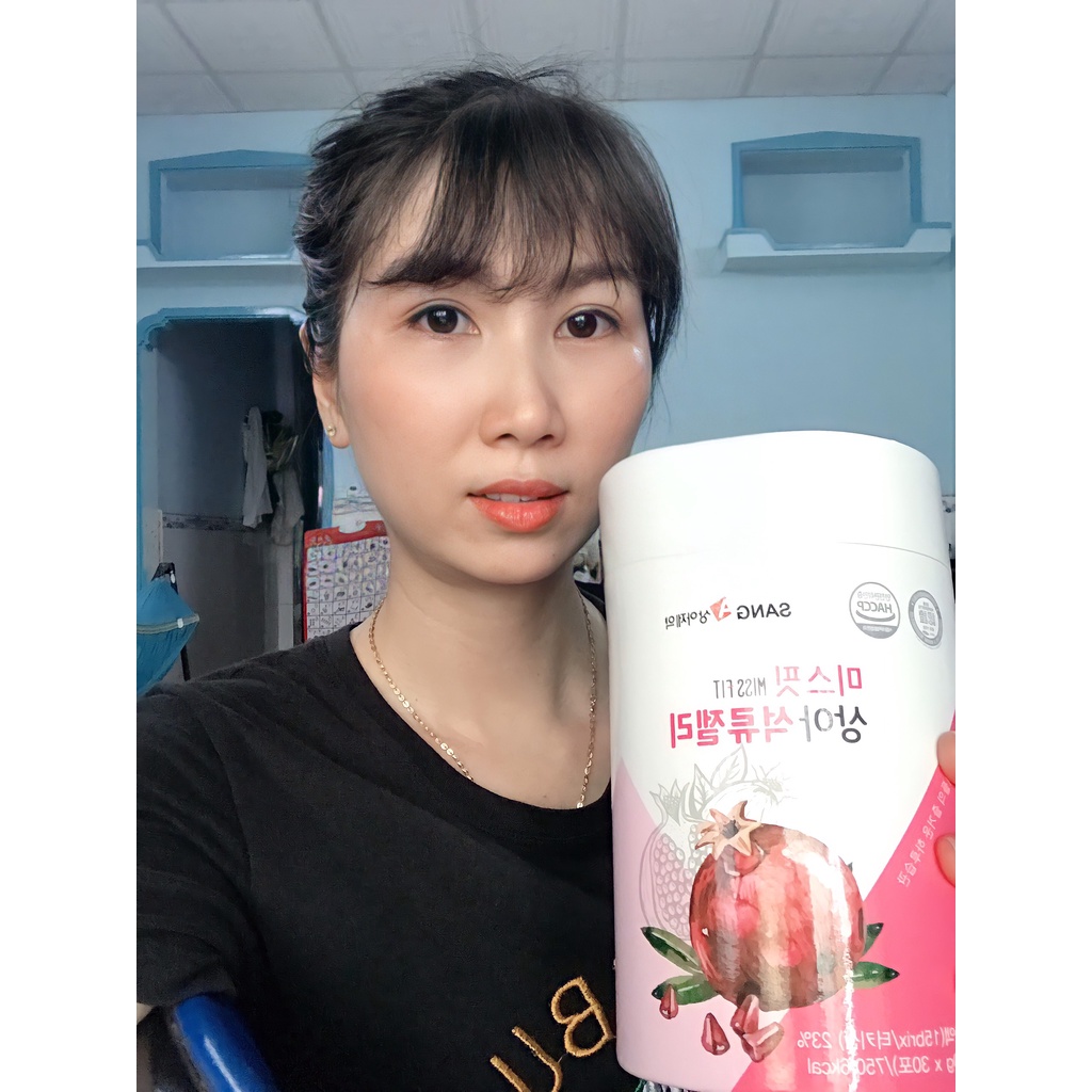 Thạch lựu bổ sung collagen đẹp da và giảm cân Miss Fit SANGA Hàn Quốc