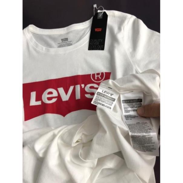 SIÊU PHẨM  - Áo phông nam nữ levis chất cotton co giãn 4 chiều