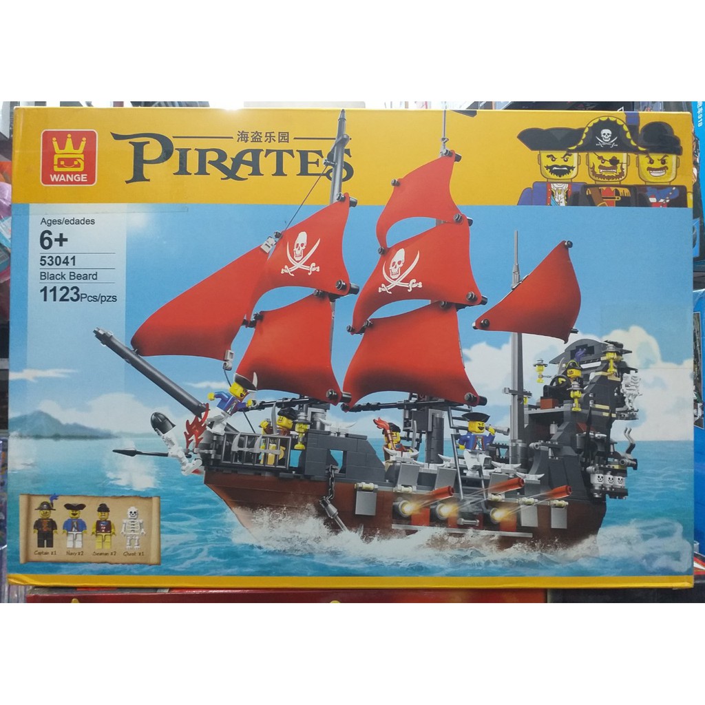 LEGO - 53041 Pirates - Tàu Chiến Hải Tặc 1123 khối