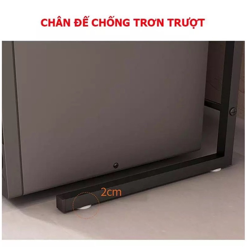 KỆ ĐỂ LÒ VI SÓNG SƠN TĨNH ĐIỆN DÙNG CHO NHÀ BẾP TIẾT KIỆM KHÔNG GIAN  ❤️