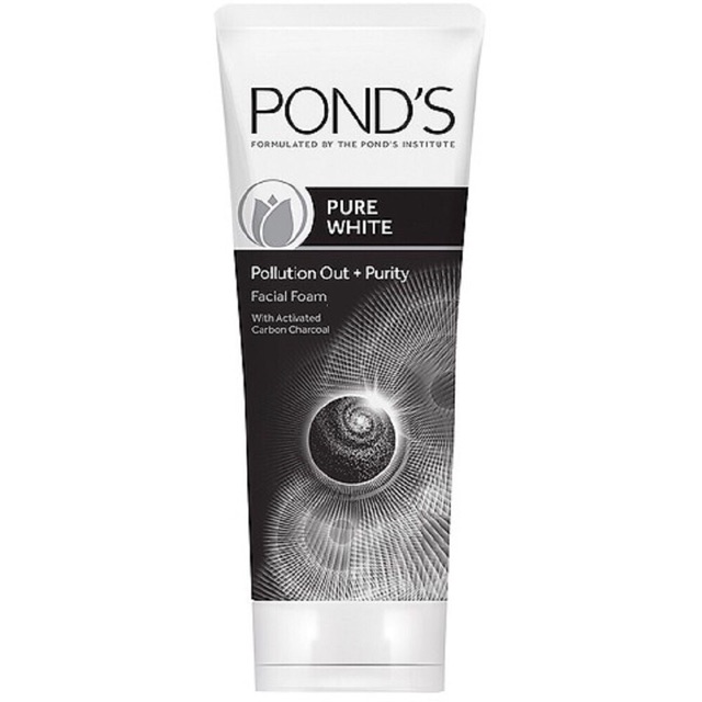 [RẺ VÔ ĐỊCH] SỮA RỬA MẶT PONDS PURE WHITE NGỌC TRAI ĐEN TRẮNG DA 100G.