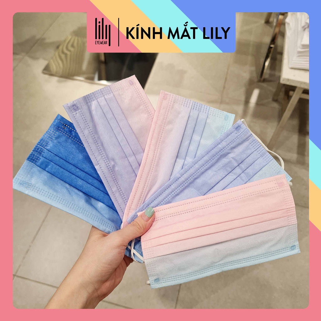Khẩu trang kháng khuẩn y tế Ombre thời trang Lily Eyewear