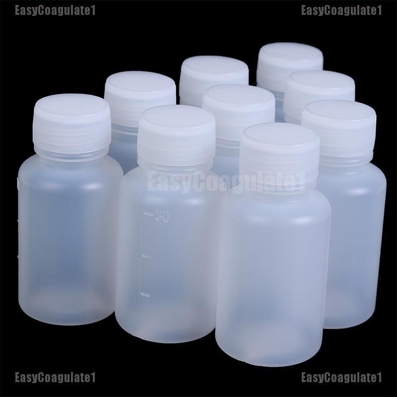 Set 10 Lọ Rỗng Đựng Mẫu Thử Dung Tích 30ml Tiện Dụng