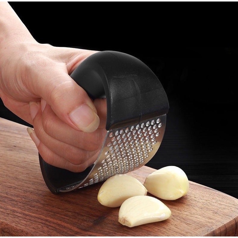 Dụng Cụ Nghiền Tỏi, Ép Tỏi, Dập Tỏi Inox Nhanh Gợn