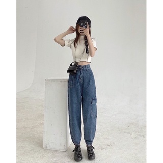 [ẢNH THẬT ĐỘC QUYỀN REPLEI1986] Quần joggger jeans 6513