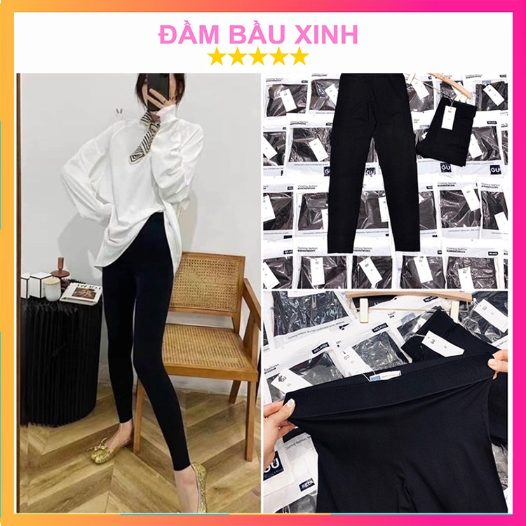 Quần Legging chuẩn GU SlimFit nâng mông tôn dáng cạp vừa có túi zip | WebRaoVat - webraovat.net.vn