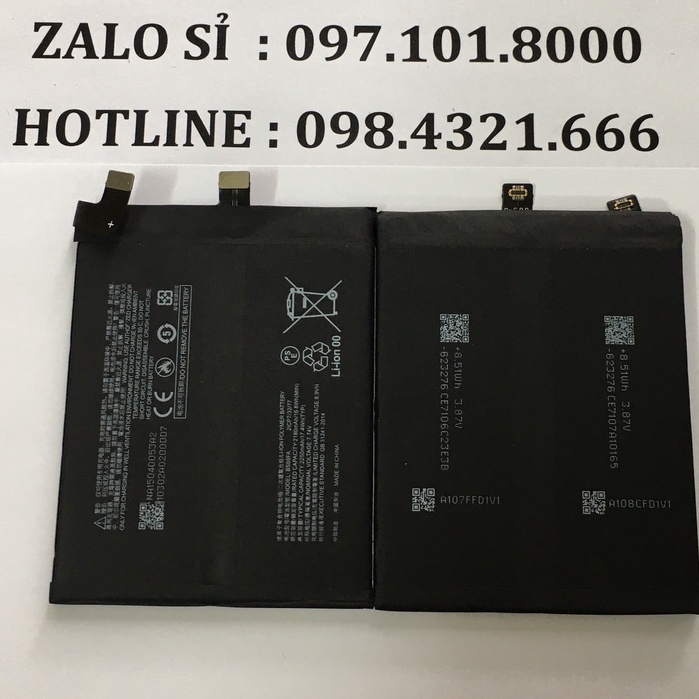 Pin Xiaomi Black Shark 4, Black Shark 4 Pro, Black Shark 4s, Black Shark 4s Pro, BS08FA zin công ty - 4360, 4500 mAh