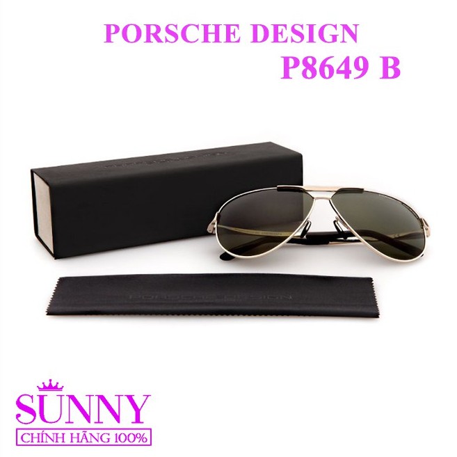 Kính mát Porsche Design P8649 B chính hãng bảo hành toàn quốc