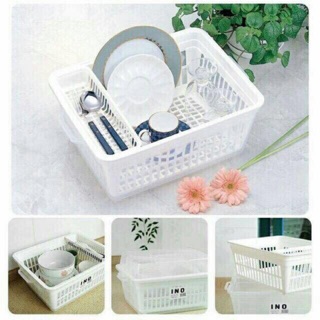 Giá Úp Đồ Ăn Dặm Cho Bé Có Nắp Inomata