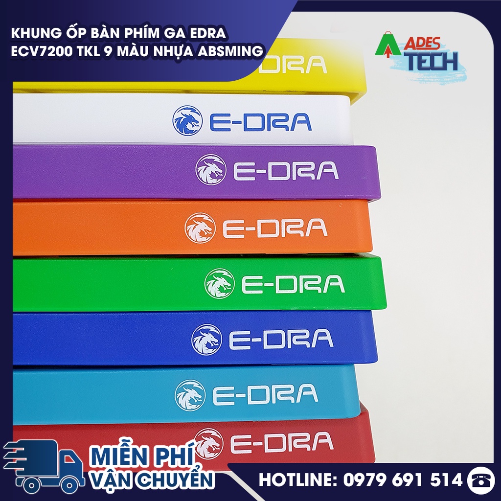 KHUNG ỐP BÀN PHÍM GA EDRA ECV7200 TKL 9 MÀU NHỰA ABSMING - Chuyên Dùng Dòng E-DRA EK387 SIÊU XINH
