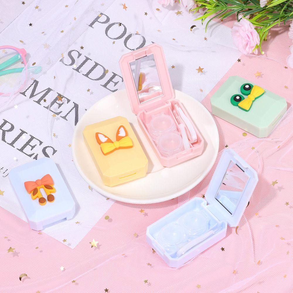 NIUYOU Hộp Đựng Kính Áp Tròng Mini Tiện Dụng Mang Theo Du Lịch