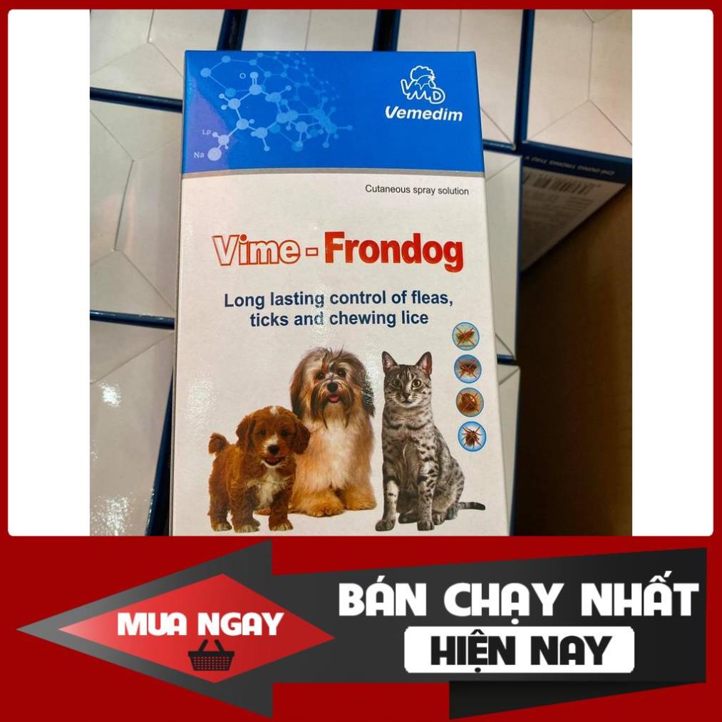 [❌GIÁ SỈ❌] VIME-FRONDOG TIÊU DIỆT VE,BỌ CHÉT CHO CÚN VÀ MÈO ❤️