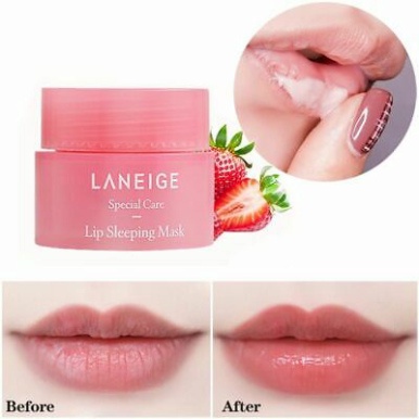 [CÓ BILL US] Sample  Mẫu thử Mặt Nạ Ngủ Cho Môi Laneige Lip Sleeping Mask 0,8G