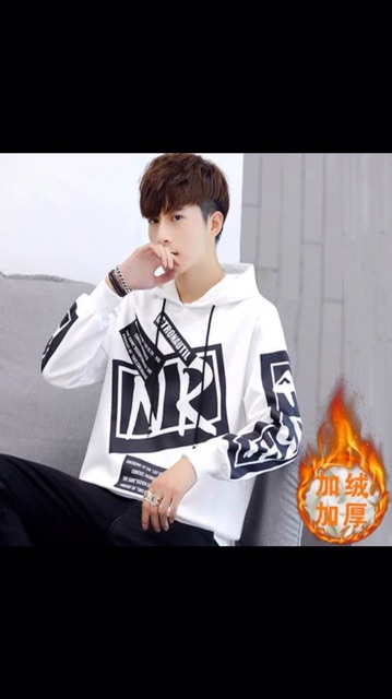 Áo khoác nỉ chui hoddie nam nữ NR | BigBuy360 - bigbuy360.vn